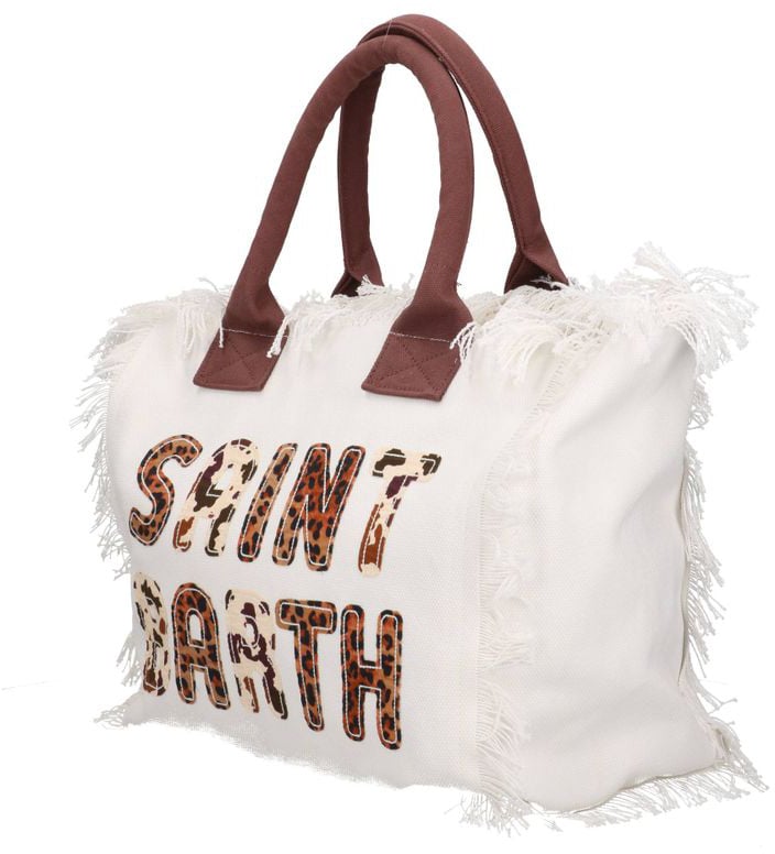 MC2 Saint Barth Bags Avorio/Leopard Wit