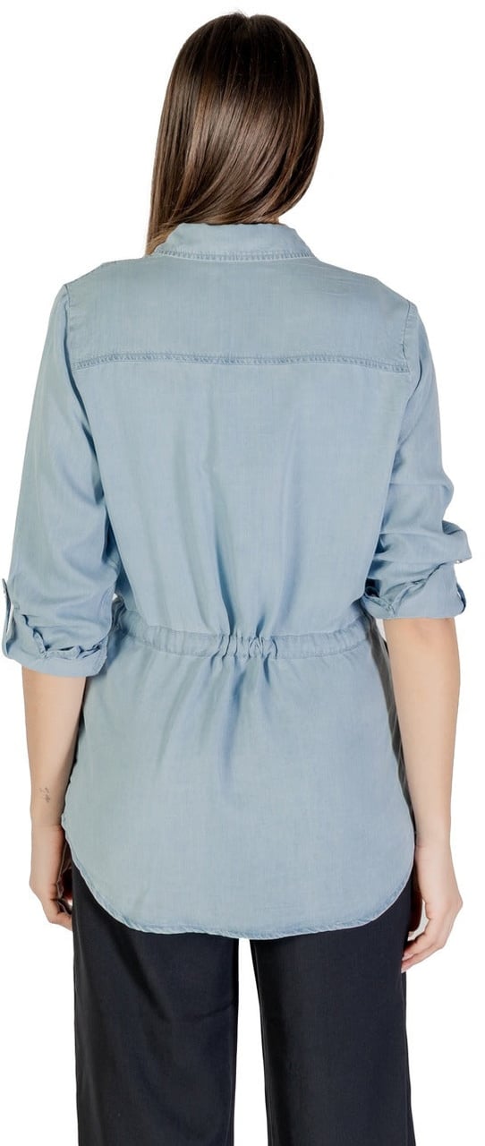 Only Only Women Shirt Lichtblauw