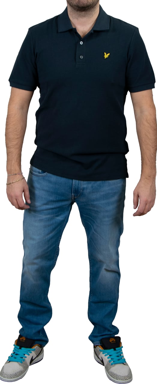 Lyle & Scott Lyle & Scott Milano Polo Shirt Blauw