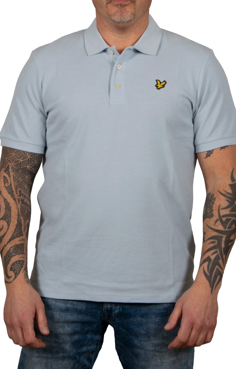 Lyle & Scott Lyle & Scott Milano Polo Shirt Blauw