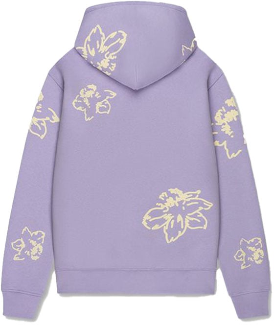 Croyez Croyez Flower Zip-Hoodie Paars
