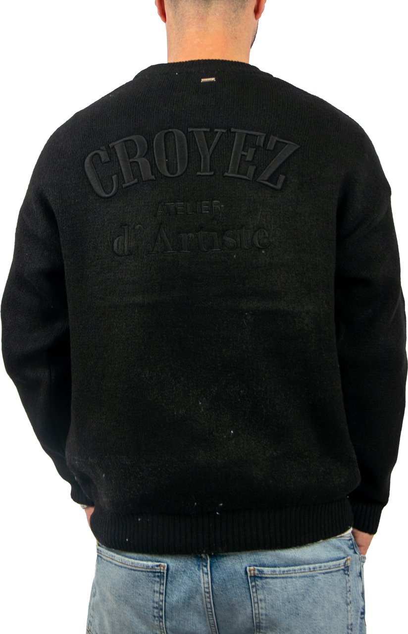 Croyez Croyez Atelier Knit Sweater Zwart