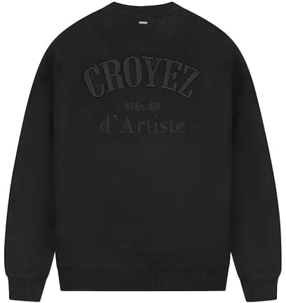 Croyez Croyez Atelier Knit Sweater Zwart