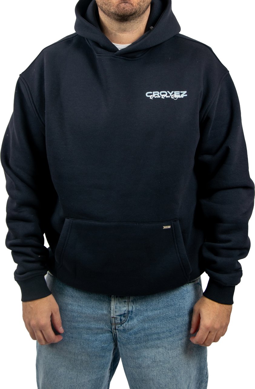 Croyez Croyez Frères Hoodie Blauw