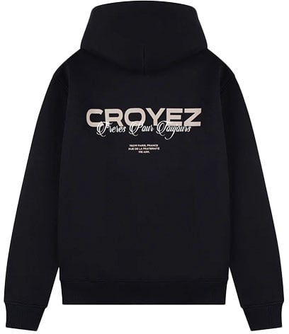 Croyez Croyez Frères Hoodie Blauw