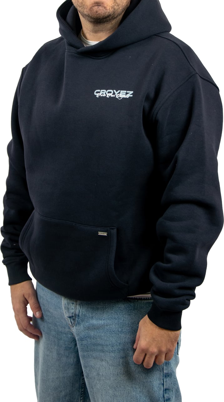 Croyez Croyez Frères Hoodie Blauw