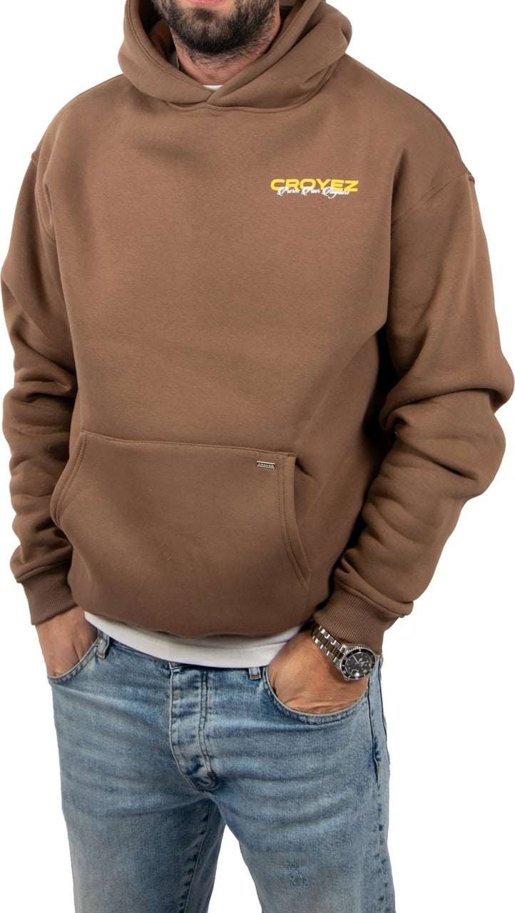 Croyez Croyez Frères Hoodie Bruin