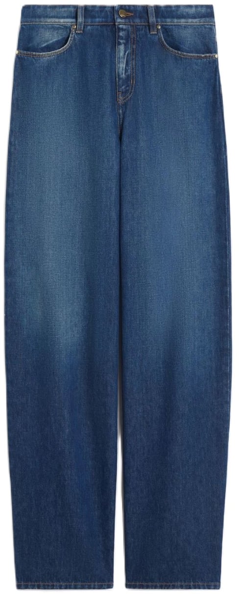 Max Mara Jeans Blue Blauw