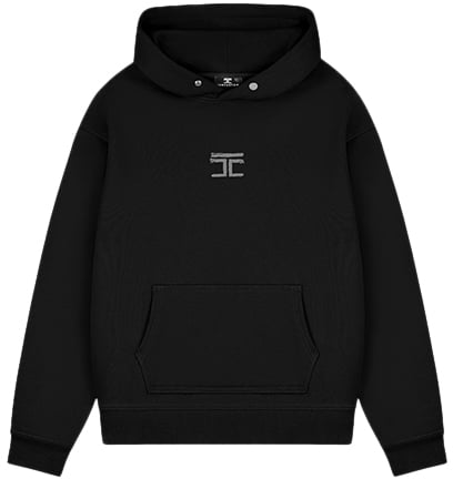 JORCUSTOM Jorcustom Artist Fleece Oversized Hoodie Zwart