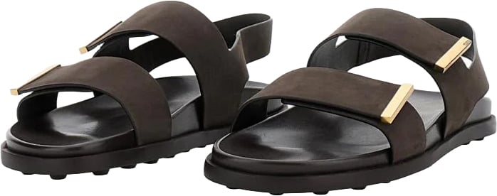 Tod's Sandalo Fasce Footbed Bruin