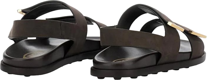 Tod's Sandalo Fasce Footbed Bruin