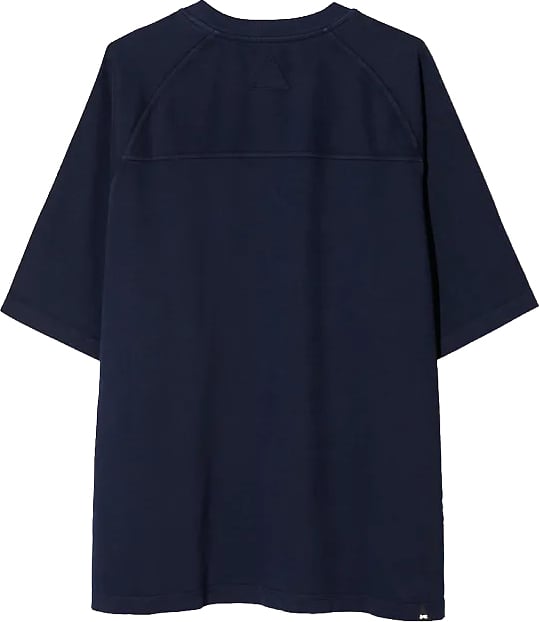 Denham Us navy pocket tee Blauw