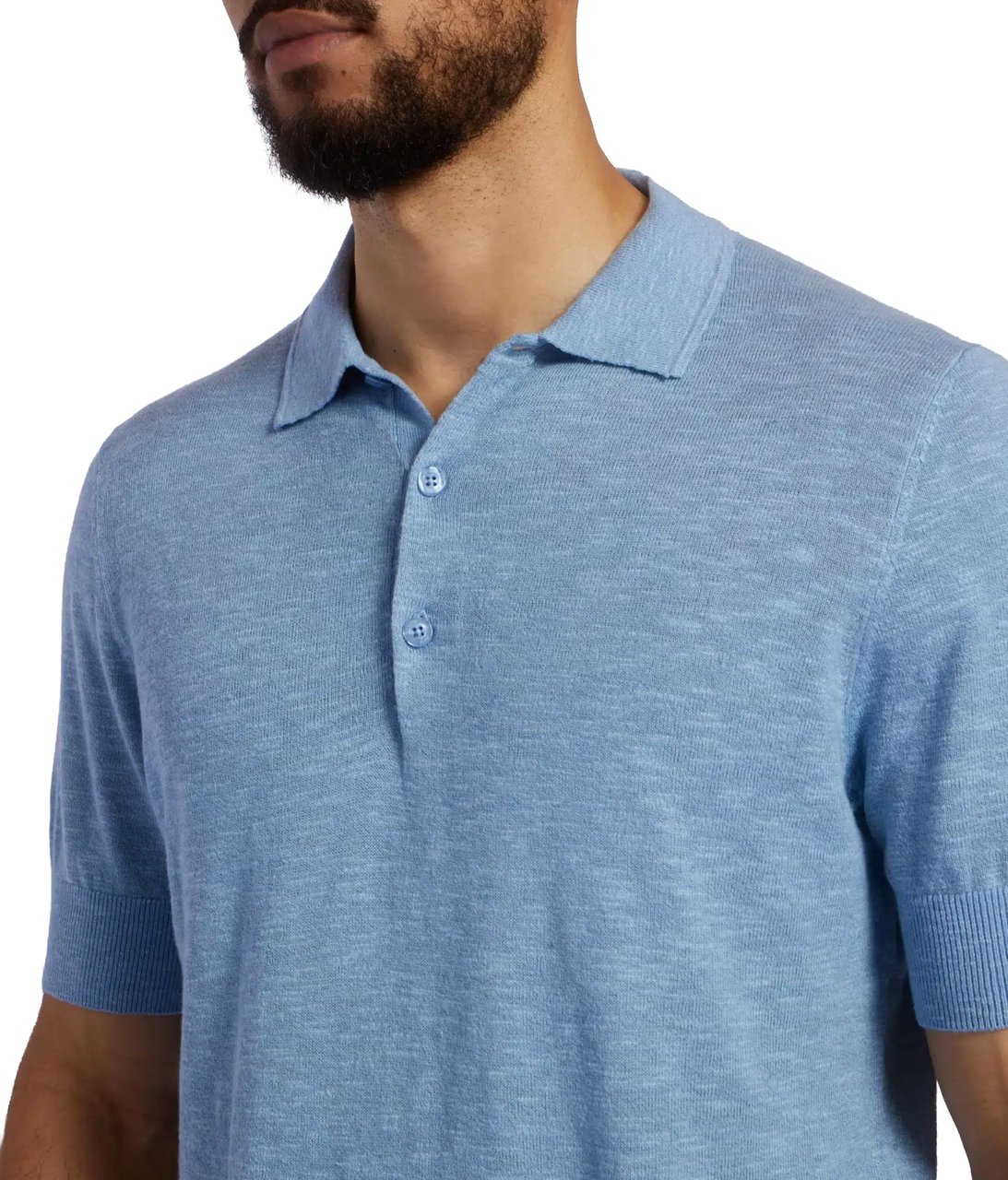 Aeden Lewiso Knit Corn Blue Blauw