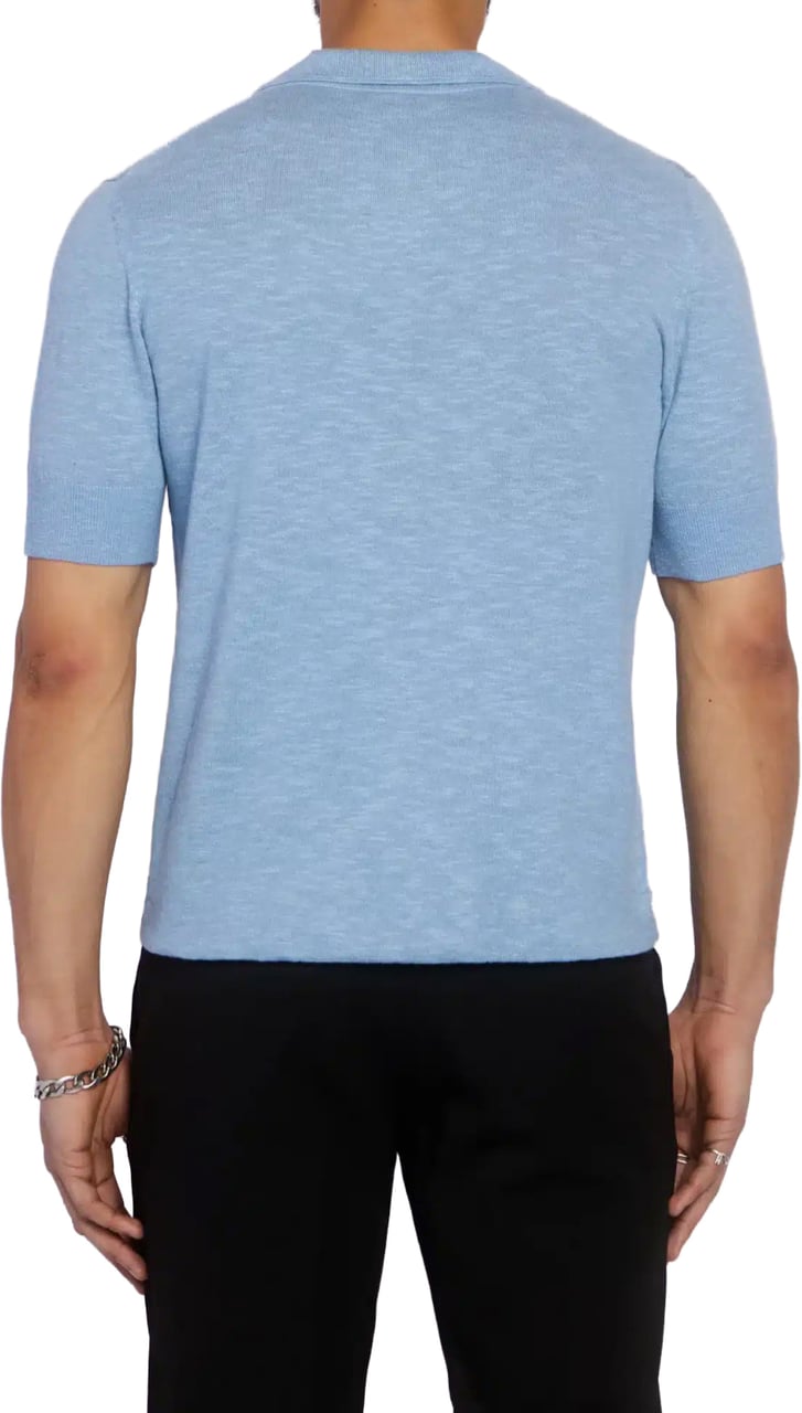 Aeden Lewiso Knit Corn Blue Blauw