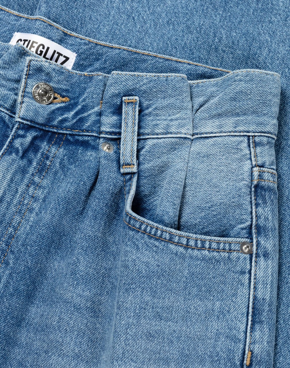 Stieglitz Yuri jeans denim blue Blauw