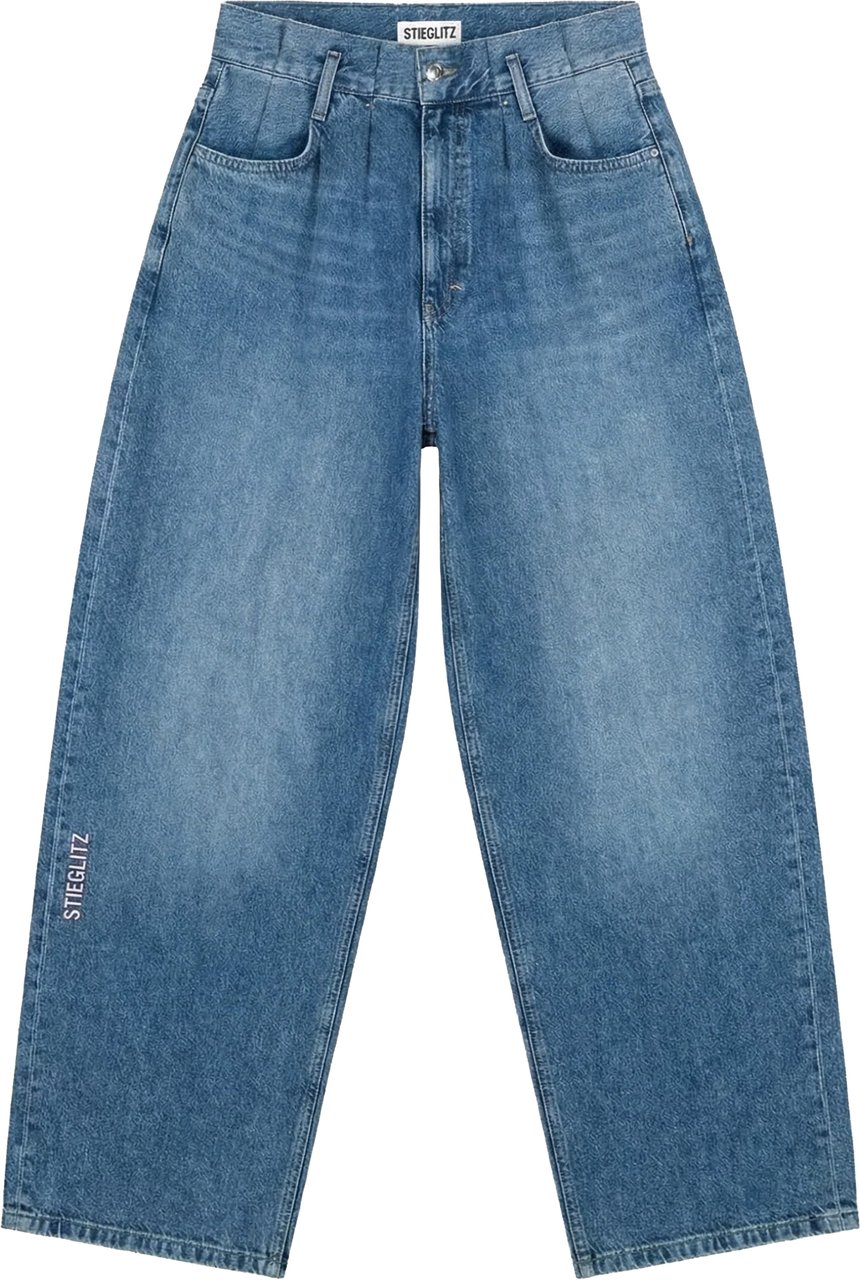 Stieglitz Yuri jeans denim blue Blauw