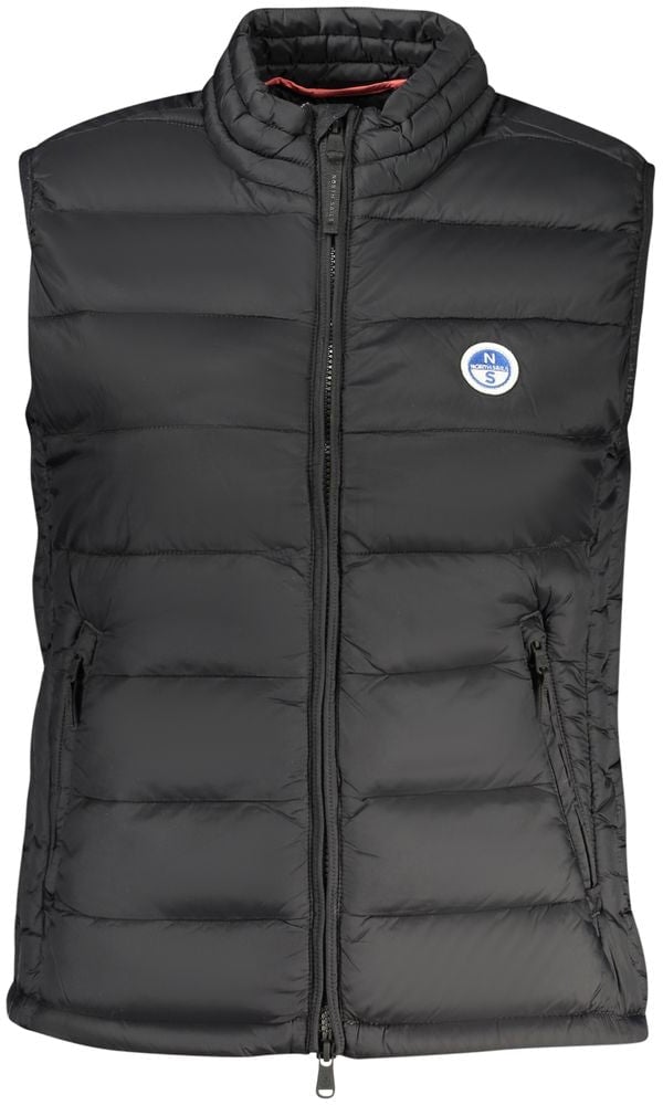 North Sails North Sails Black Polyester Women's Vest Zwart