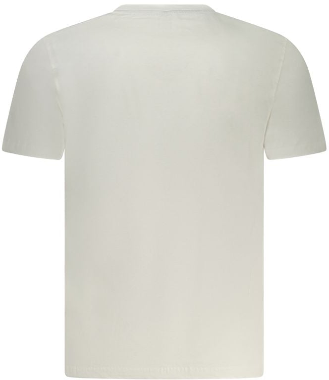 North Sails North Sails White Cotton Men T-Shirt Wit