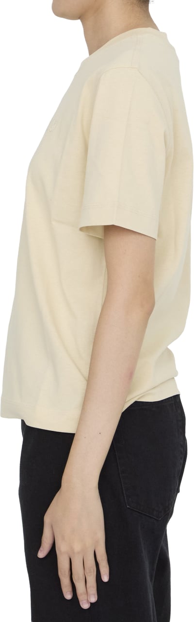 Burberry T-shirt with Paisley logo Beige