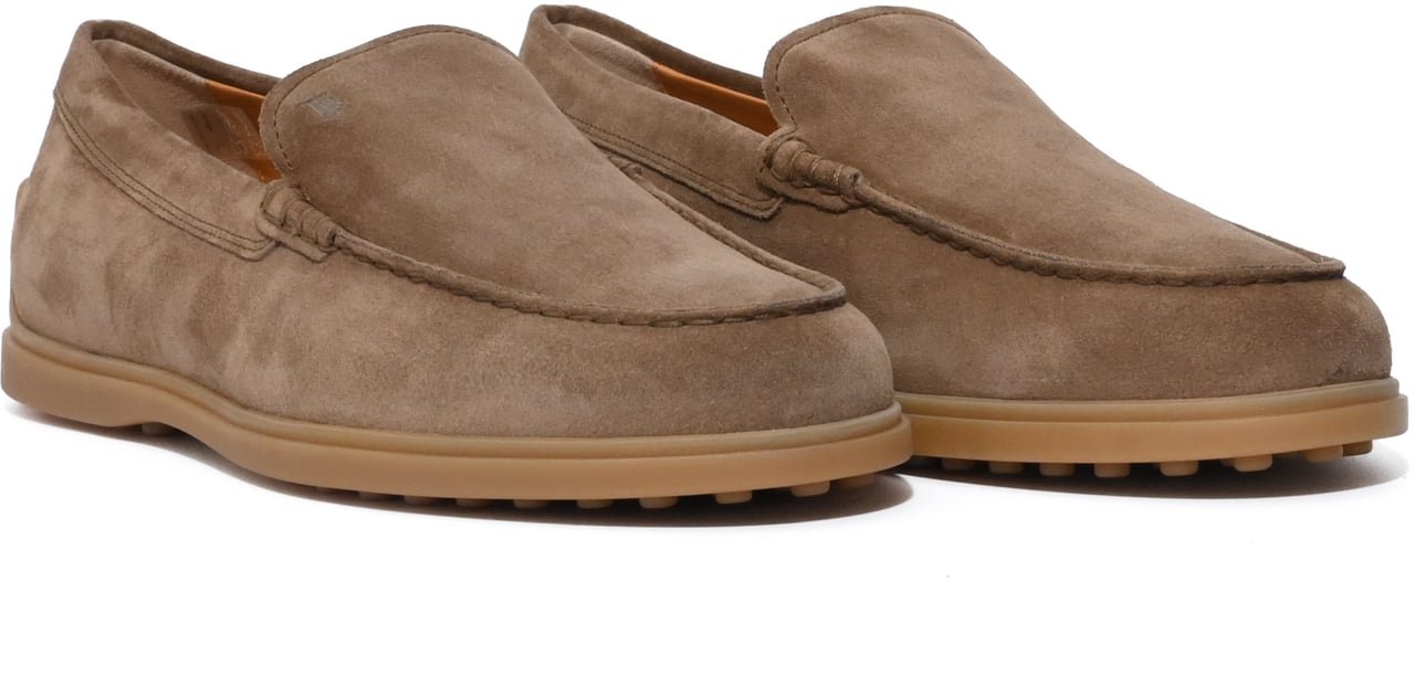Tod's Flat Shoes Brown Taupe