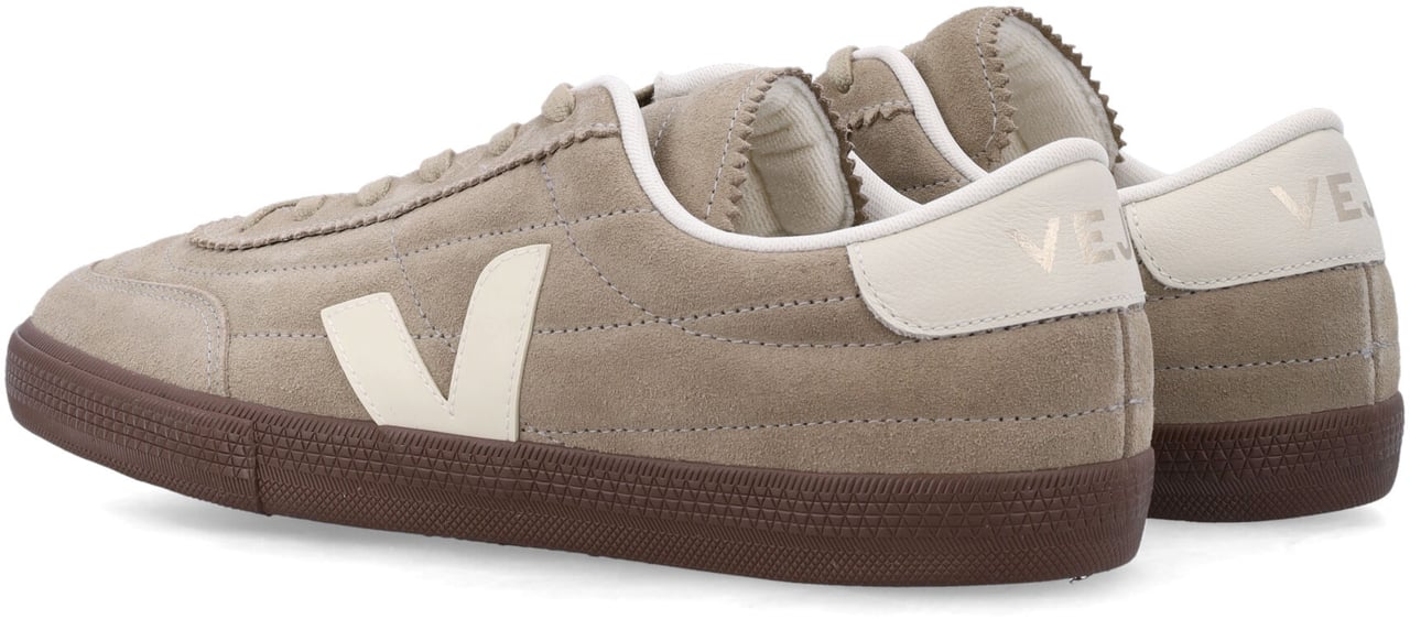 Veja Dames Panenka Suede Sneaker Taupe Grijs