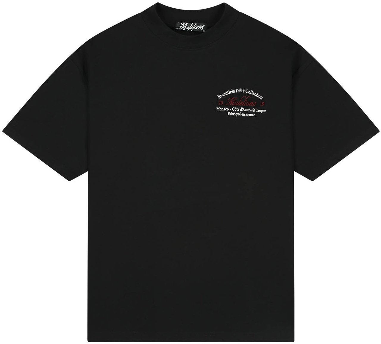 Malelions Malelions Men Marina T-Shirt Zwart