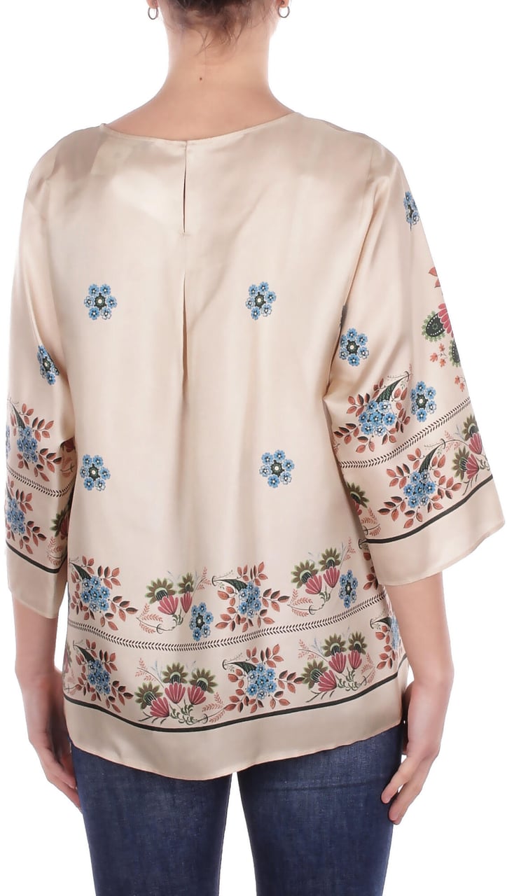 Max Mara Shirts Stampa Wit