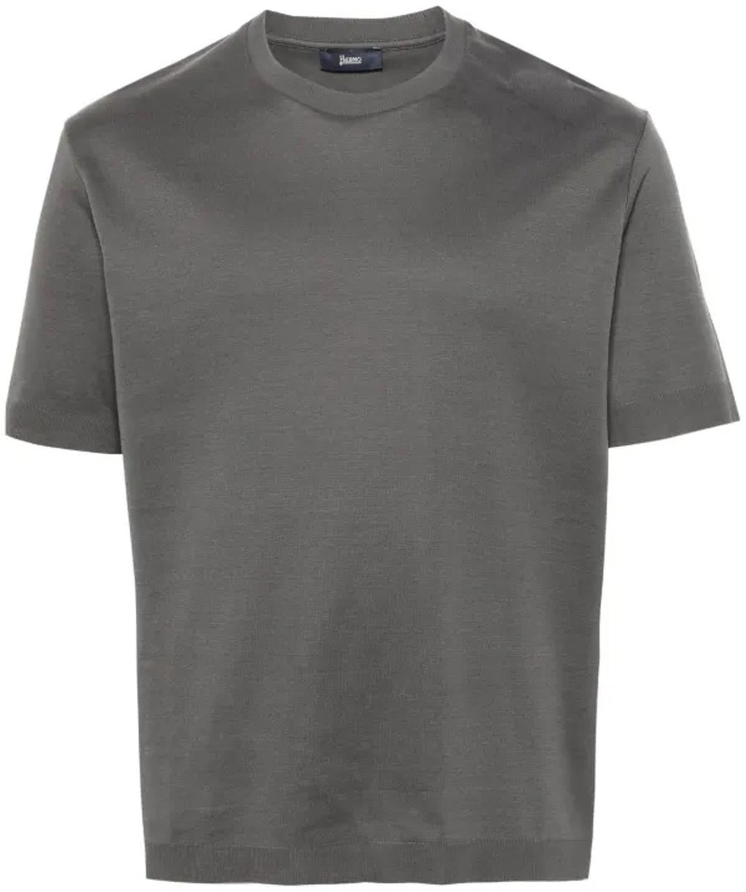 Herno Herno Silk Blend T-shirt Grijs