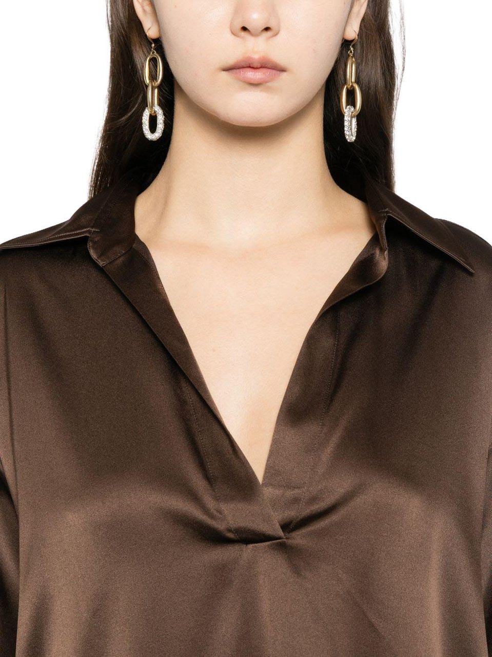 Tom Ford Polo Blouse Cinnamon Bruin