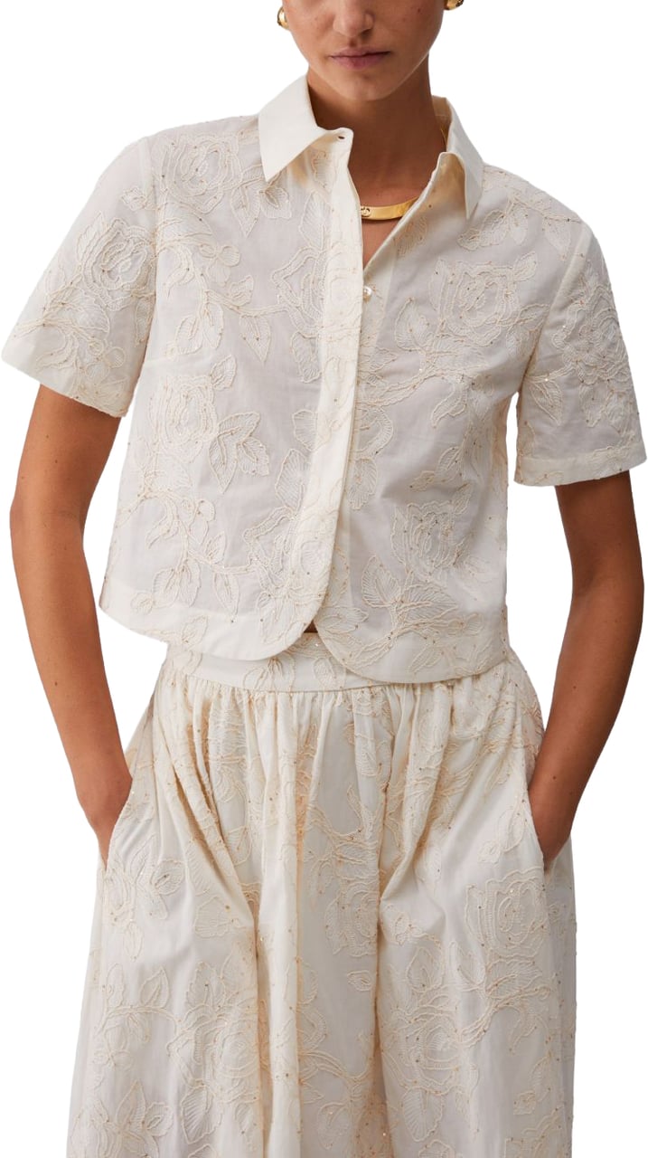 Liu Jo Shirts Beige Wit