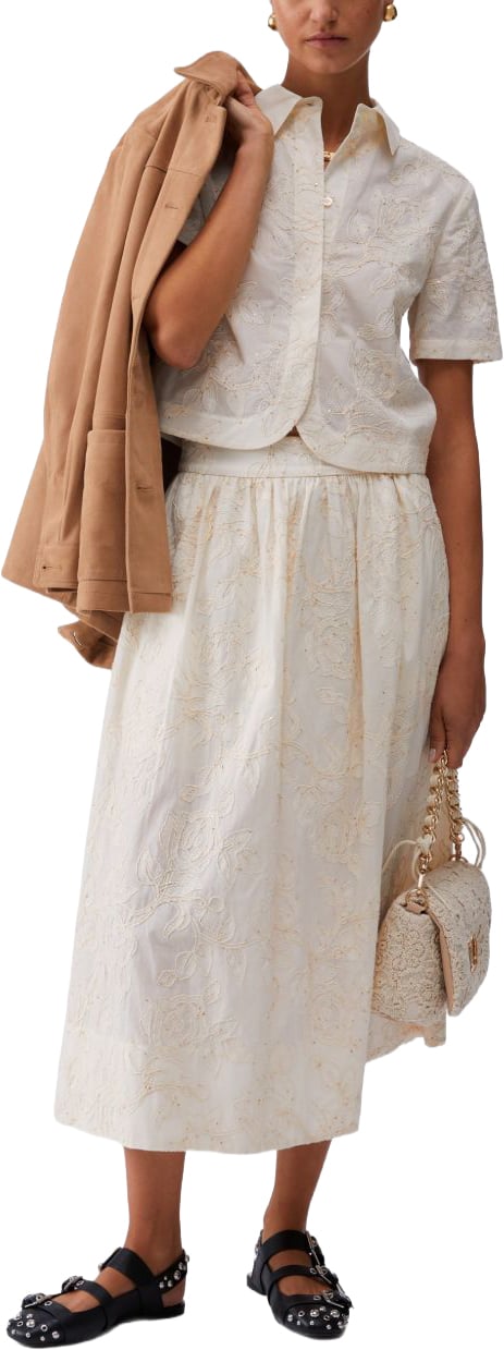 Liu Jo Shirts Beige Wit