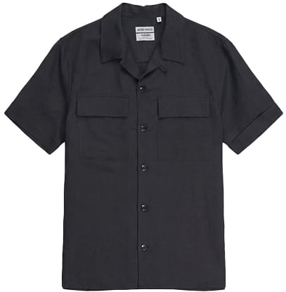 Antony Morato SHIRT PANAMA REGULAR FIT Zwart