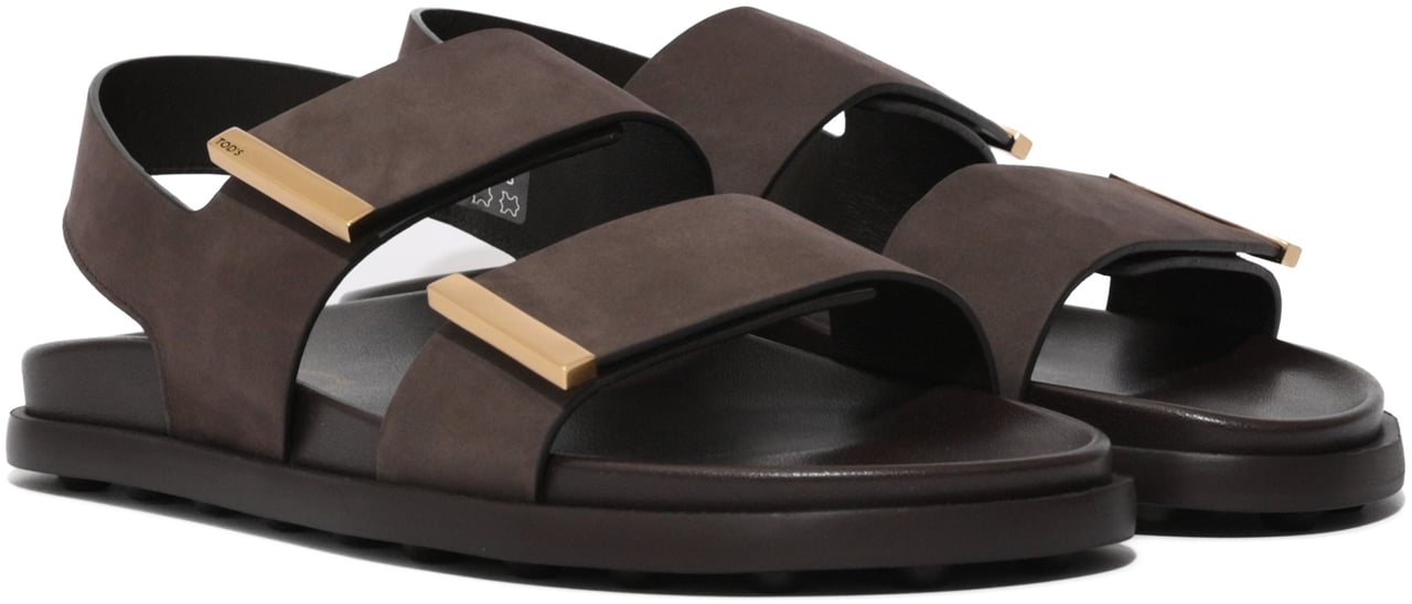 Tod's Sandalo Fasce Footbed Bruin