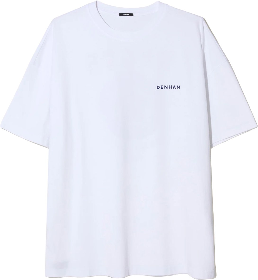 Denham kuoto graphic tee Wit
