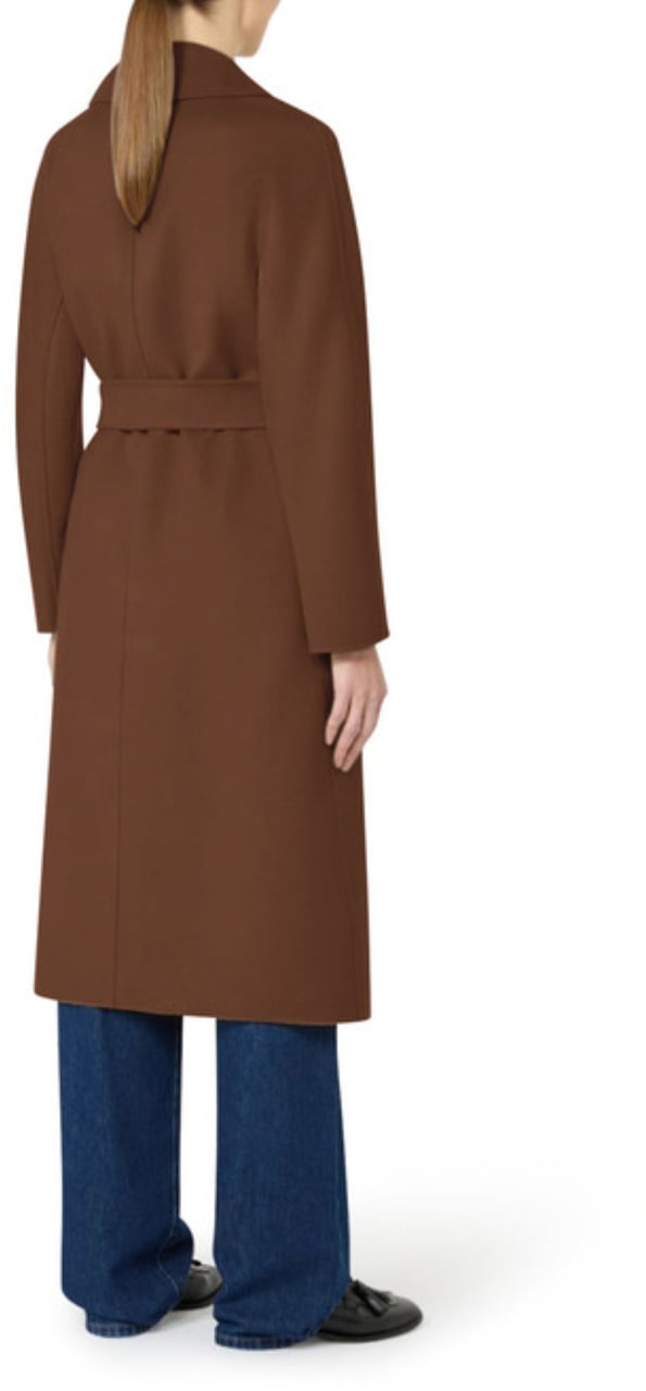 Max Mara Coats Cioccolato Bruin