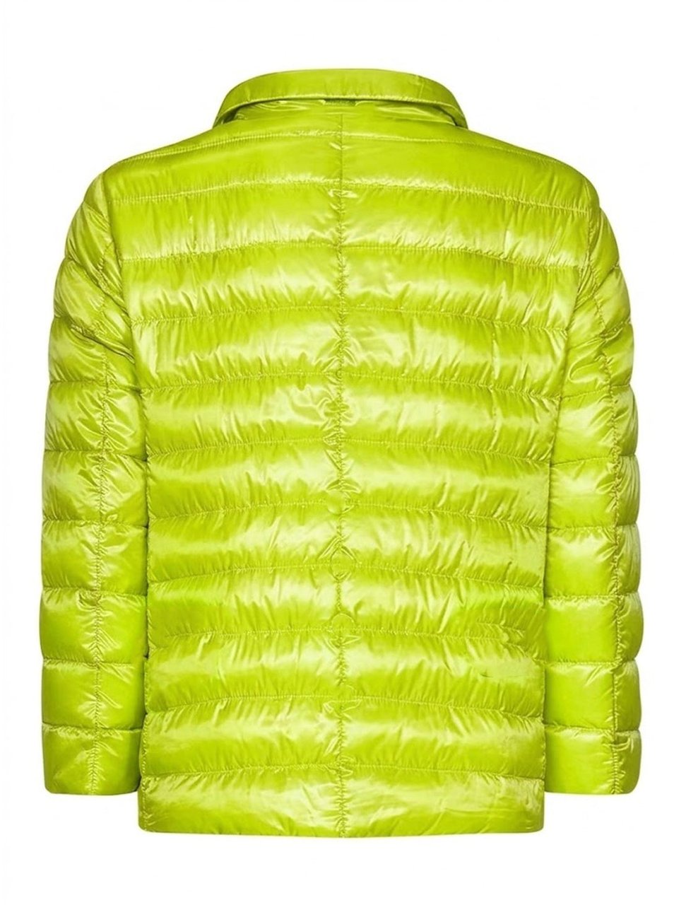 Herno Herno Crop-Sleeve Down Jacket Groen