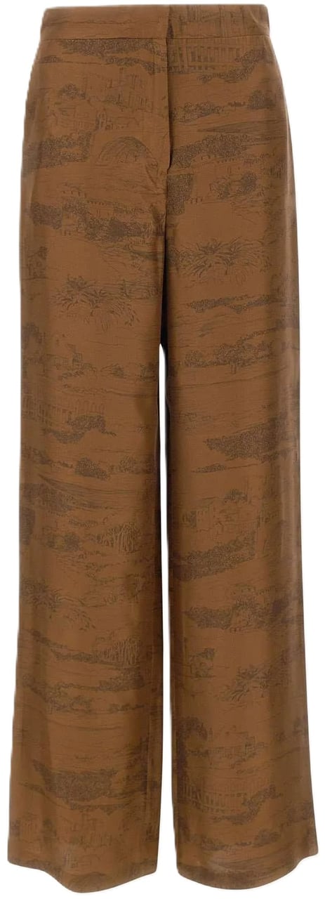 Max Mara Trousers Cioccolato Bruin