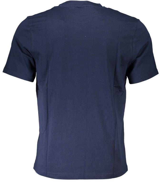 North Sails North Sails Blu Cotton Men T-Shirt Blauw