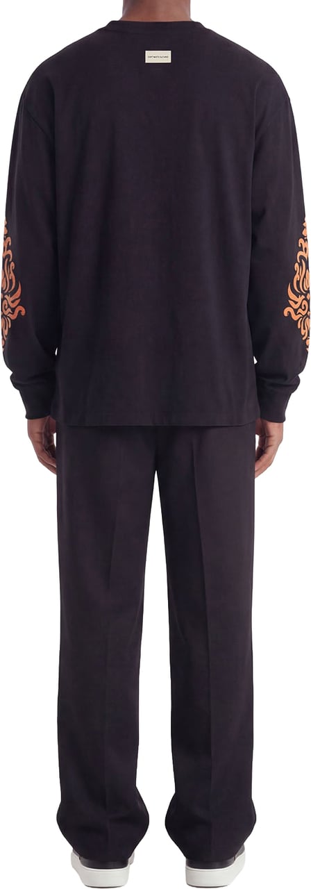 Don't Waste Culture Roye Longsleeve | Black Zwart