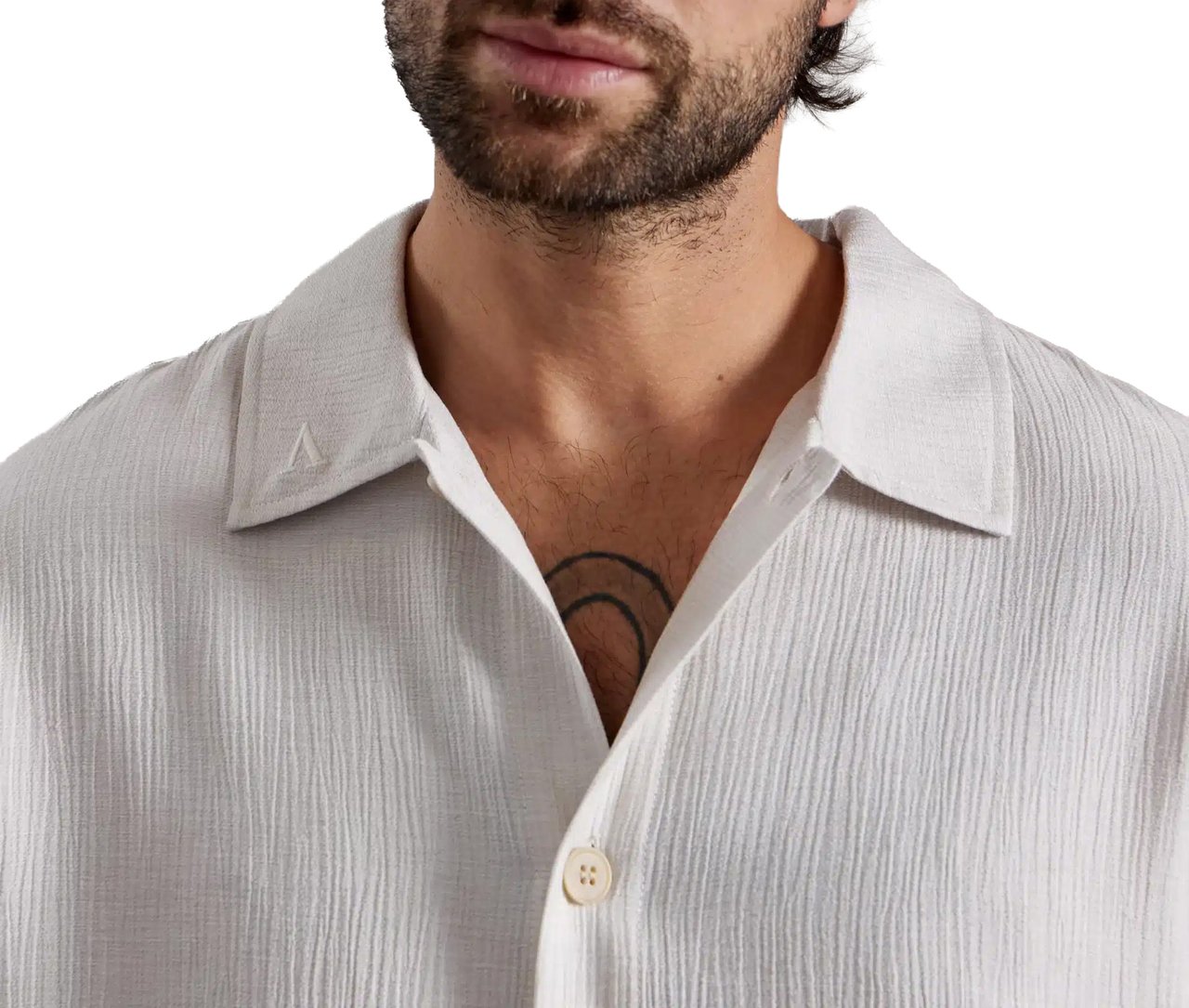 Aeden Darius Shirt Sand Beige