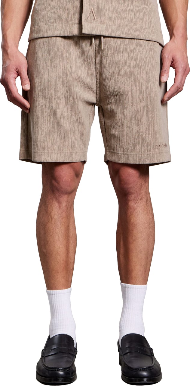 Aeden Vito Shorts Lead Grey Grijs
