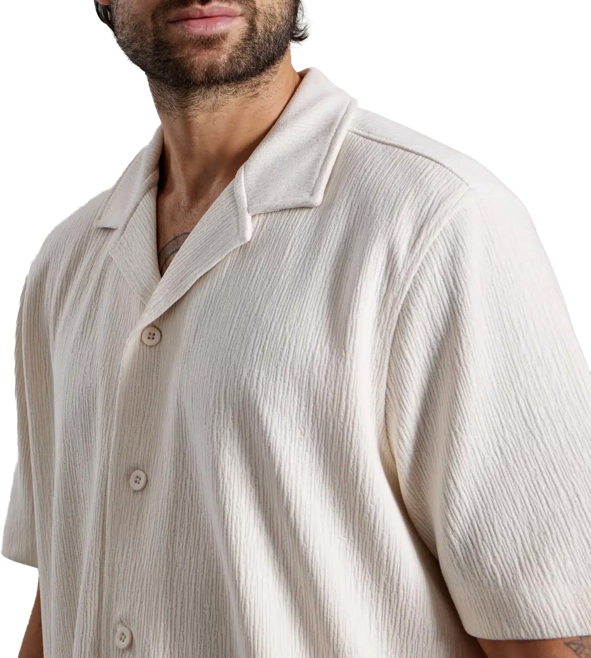 Aeden Vinci Shirt Off-white Wit