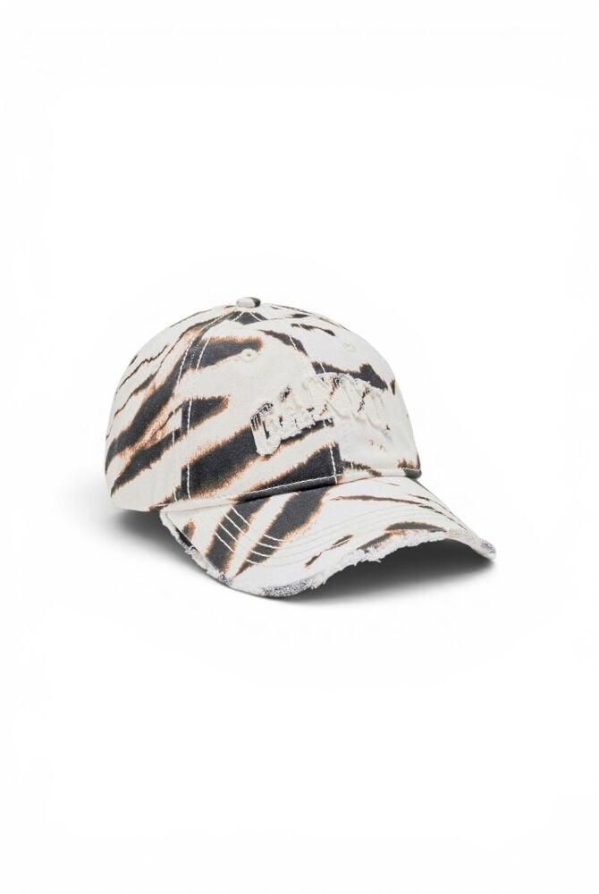 Ganni cap print logo Dierenprint