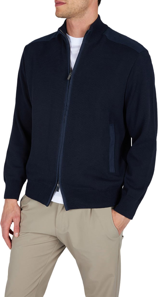 Paul & Shark Vest donkerblauw Blauw