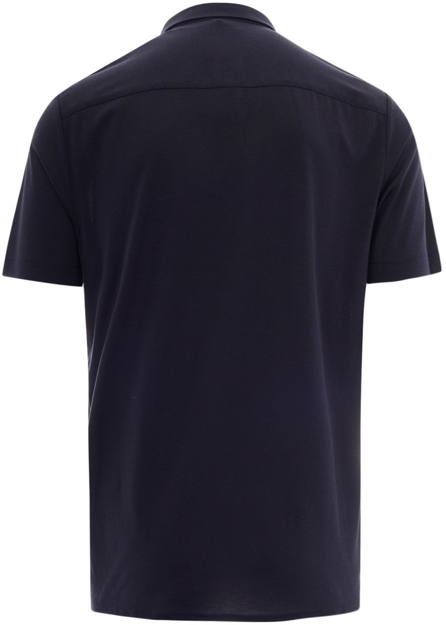 Emporio Armani Heren Armani Shirt Blauw