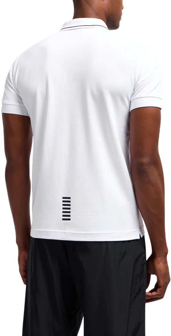 EA7 Heren Polo Wit