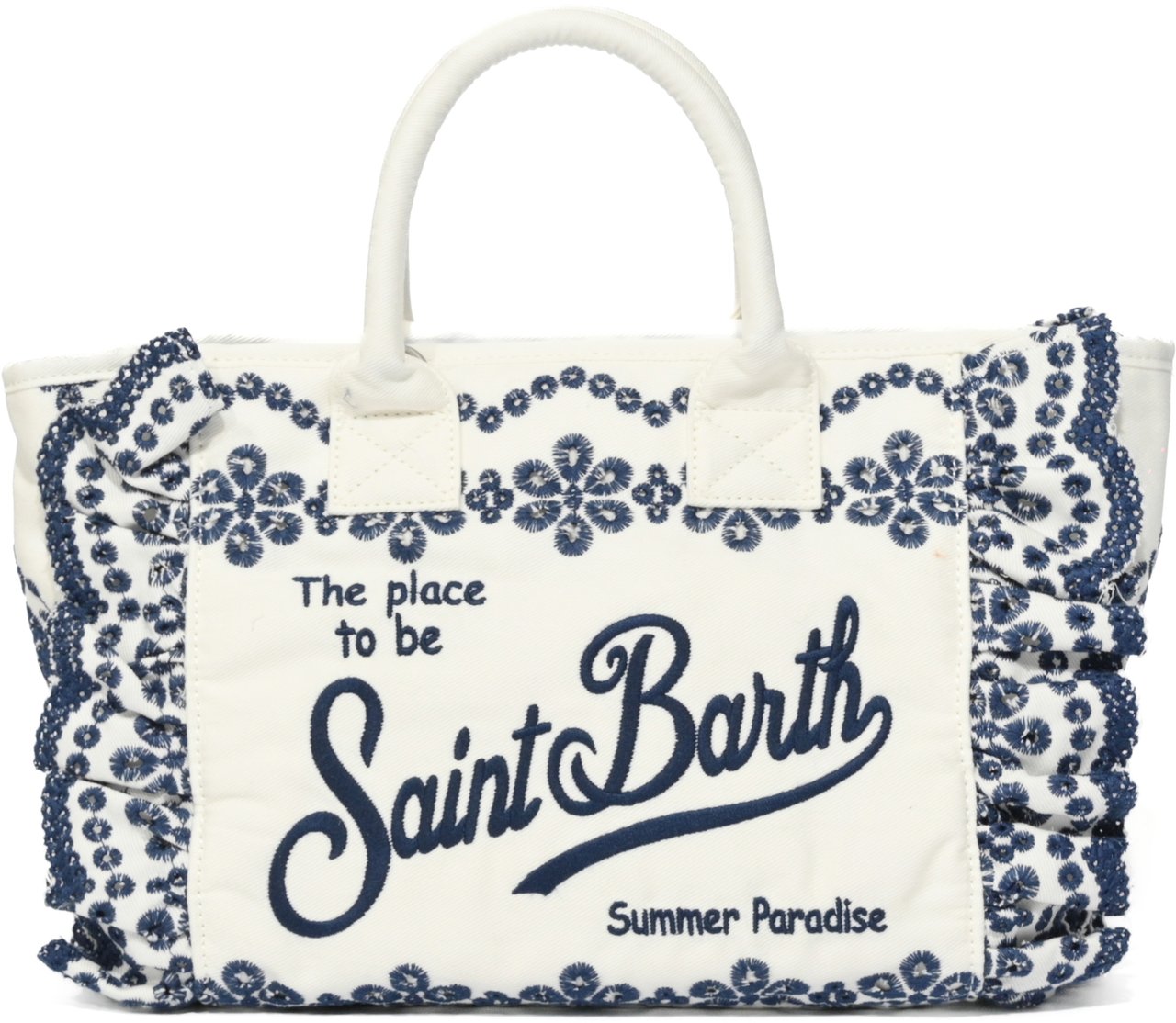 MC2 Saint Barth Bags Bianco/Blu Wit