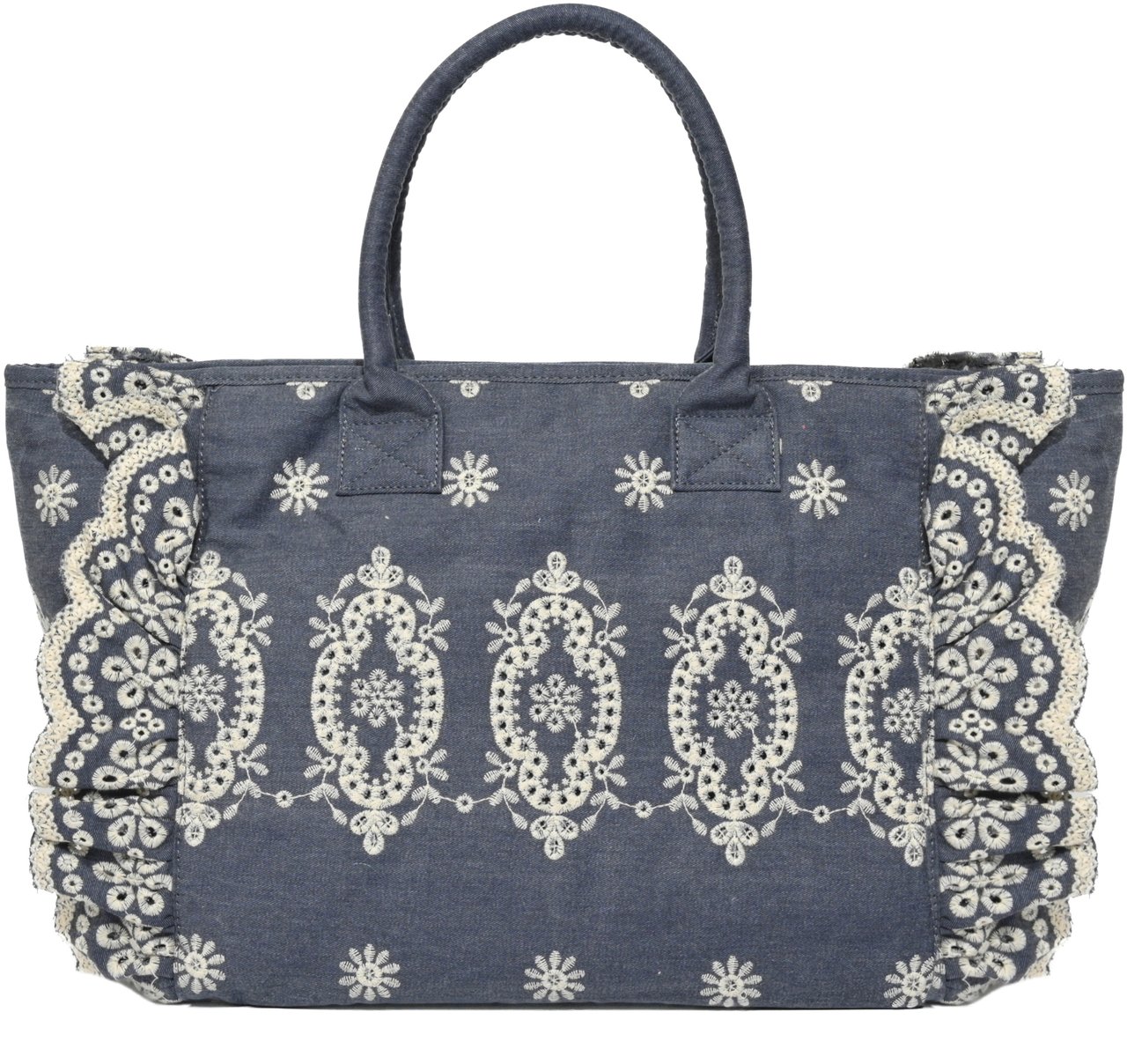 MC2 Saint Barth Bags Sangallo Flowers Blauw