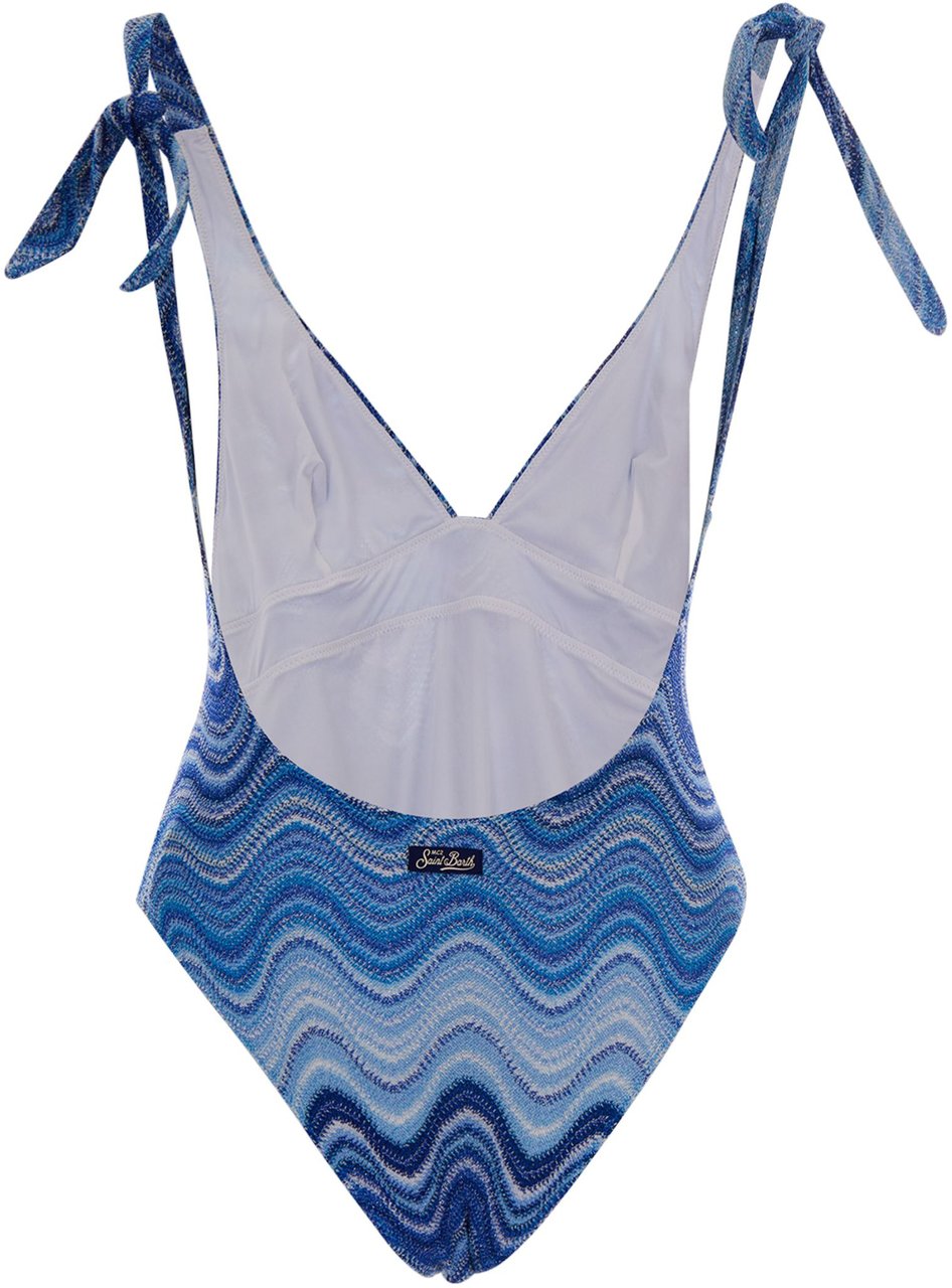MC2 Saint Barth Sea Clothing Rachel Sea Wave Soft 32 Blauw