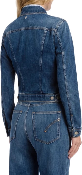 Dondup Coats Blue Blauw